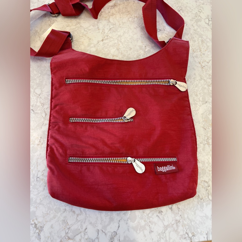 Baggallini Red Crossbody Bag